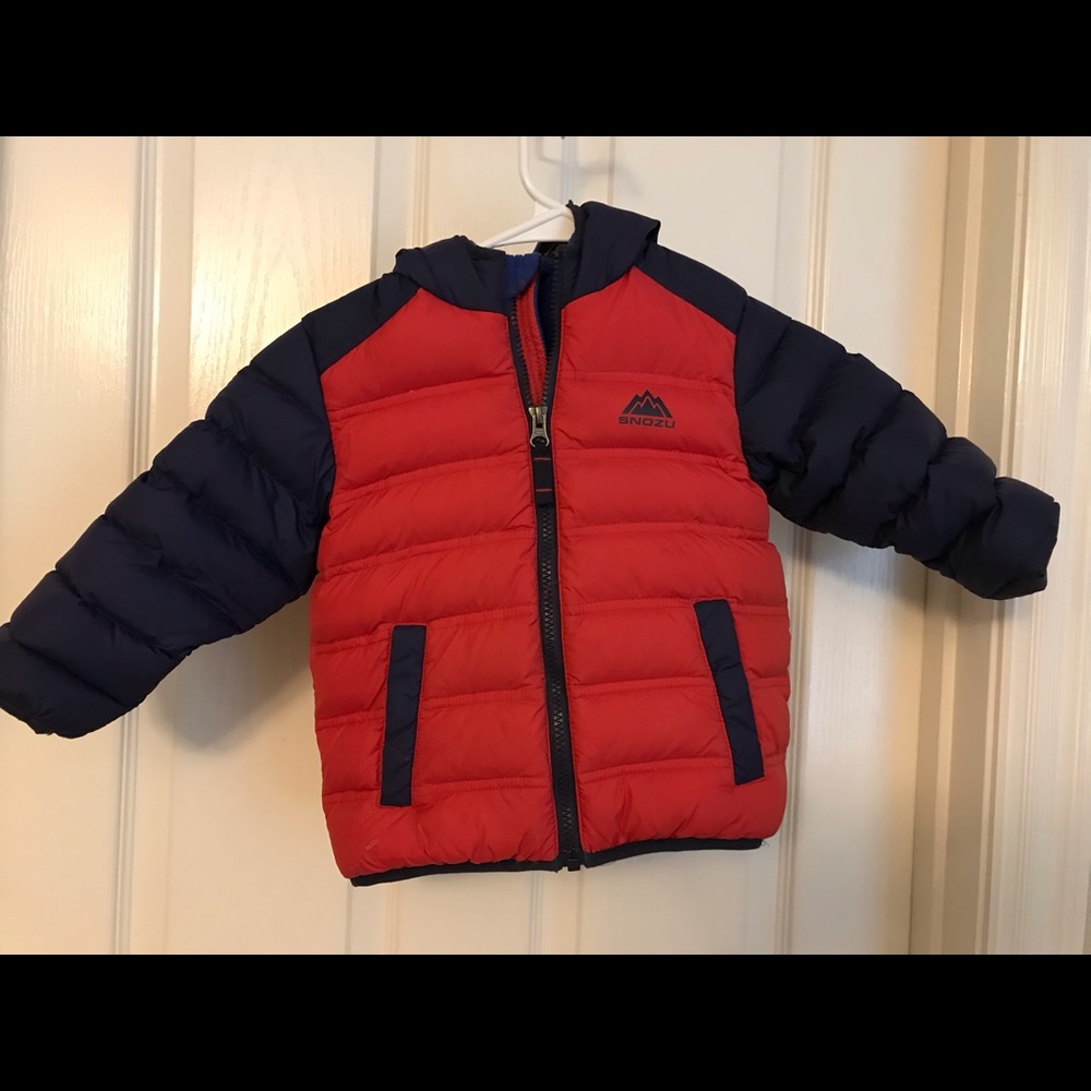 Toddler boys down winter coat